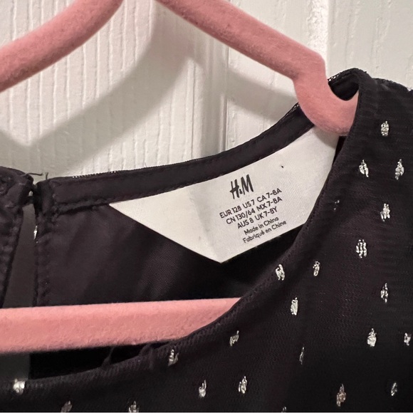 Girls NWT H&M party dress - size 7-8 - Picture 2 of 3